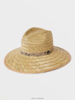 arrojar sombra sombrero de paja natural Z44ZX974 accesorios mujer - Image 6