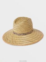arrojar sombra sombrero de paja natural Z44ZX974 accesorios mujer - Image 9