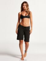 Bañador de 11" simplemente sólido^negro negro Z44ZX1092 ropa mujer - Image 5