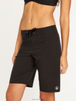 Bañador de 11" simplemente sólido^negro negro Z44ZX1097 ropa mujer - Image 5