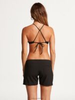 Bañador de 5" simplemente sólido^negro negro Z44ZX1096 ropa mujer - Image 3