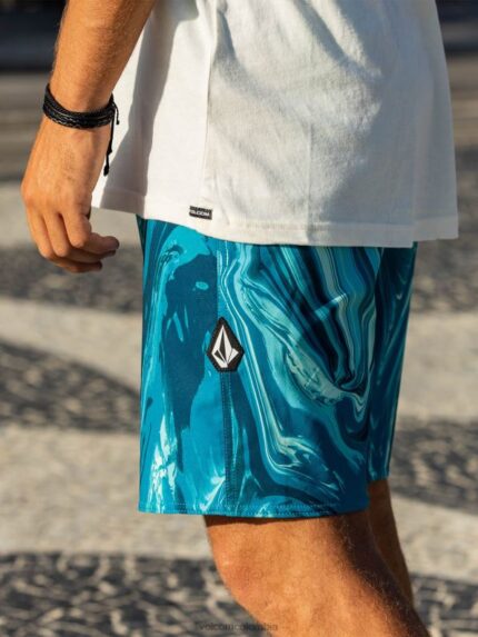 baúles mod-tech de mármol psyche azul costero Z44ZX286 ropa hombres