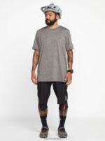 bermudas trail ripper negro Z44ZX229 ropa hombres - Image 4