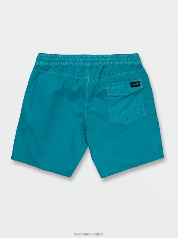 calzoncillos con cintura elástica en el centro azul eléctrico Z44ZX274 ropa hombres - Image 3
