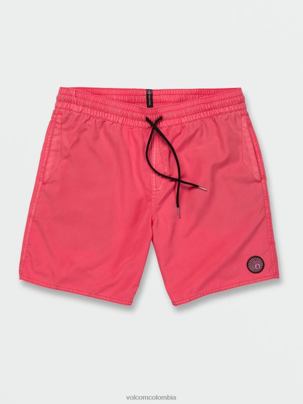 calzoncillos_con_cintura_elastica_en_el_centro_salmon_rojo_z44zx280_ropa_hombres.jpg calzoncillos con cintura elástica en el centro salmón rojo Z44ZX280 ropa hombres - Image 1