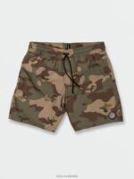 calzoncillos con cintura elástica y estampado central camuflaje Z44ZX249 ropa hombres
