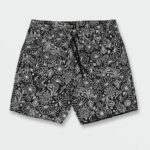 calzoncillos con cintura elástica y estampado central negro Z44ZX287 ropa hombres
