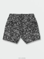 calzoncillos con cintura elástica y estampado central negro Z44ZX287 ropa hombres - Image 3