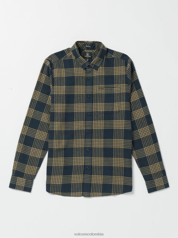 camisa_caden_de_manga_larga_a_cuadros_armada_z44zx130_ropa_hombres.jpg camisa caden de manga larga a cuadros Armada Z44ZX130 ropa hombres - Image 1