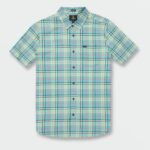 camisa de manga corta benson azul costero Z44ZX157 ropa hombres