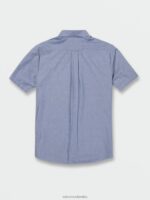 camisa de manga corta caballero fecha cambray Z44ZX136 ropa hombres - Image 2