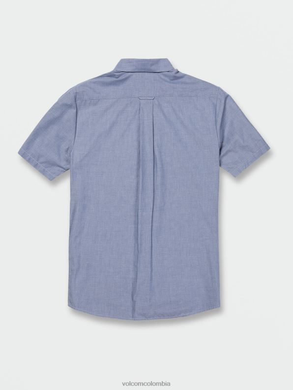 camisa de manga corta caballero fecha cambray Z44ZX136 ropa hombres - Image 2