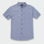 camisa de manga corta caballero fecha cambray Z44ZX136 ropa hombres