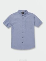 camisa de manga corta caballero fecha cambray Z44ZX136 ropa hombres