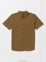 camisa de manga corta caballero fecha lodo Z44ZX125 ropa hombres