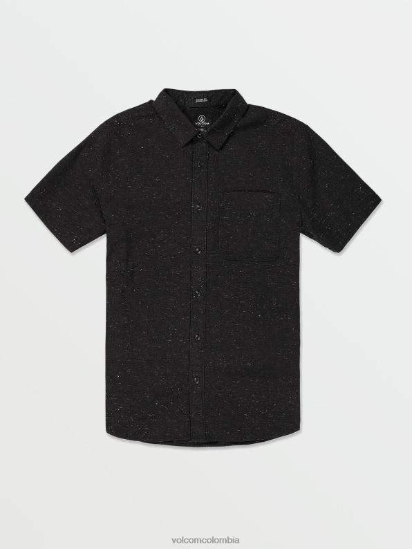 camisa_de_manga_corta_caballero_fecha_negro_z44zx138_ropa_hombres.jpg camisa de manga corta caballero fecha negro Z44ZX138 ropa hombres - Image 1