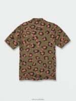 camisa de manga corta con animales fiesteros de piedra militar Z44ZX159 ropa hombres - Image 11