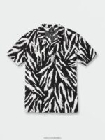camisa de manga corta con animales fiesteros de piedra negro Z44ZX164 ropa hombres - Image 6