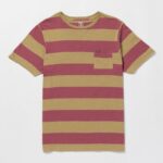 camisa de manga corta con cuello redondo bolders caqui oscuro Z44ZX131 ropa hombres
