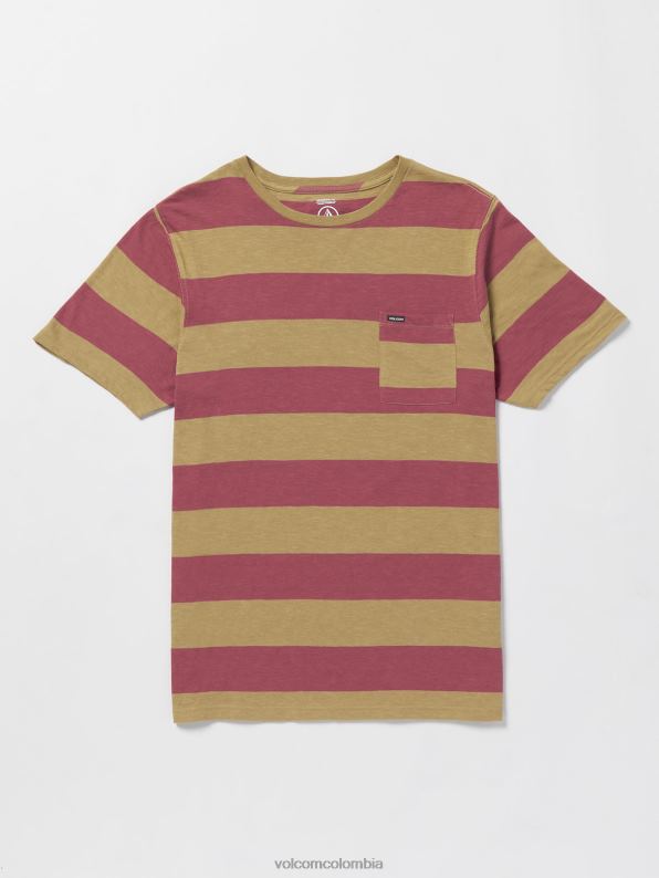 camisa_de_manga_corta_con_cuello_redondo_bolders_caqui_oscuro_z44zx131_ropa_hombres.jpg camisa de manga corta con cuello redondo bolders caqui oscuro Z44ZX131 ropa hombres - Image 1