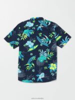 camisa de manga corta con estampado floral de sunriser Armada Z44ZX128 ropa hombres - Image 2