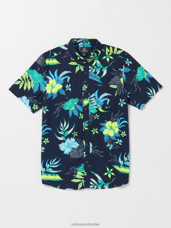 camisa de manga corta con estampado floral de sunriser Armada Z44ZX128 ropa hombres - Image 1