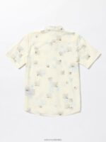 camisa de manga corta de piedra escaladora blanco sucio Z44ZX1166 ropa Niños - Image 2