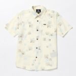 camisa de manga corta de piedra escaladora blanco sucio Z44ZX1166 ropa Niños