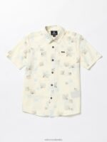 camisa de manga corta de piedra escaladora blanco sucio Z44ZX1166 ropa Niños
