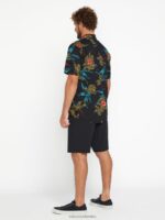 camisa de manga corta de tiempo de la isla combo negro Z44ZX144 ropa hombres - Image 2