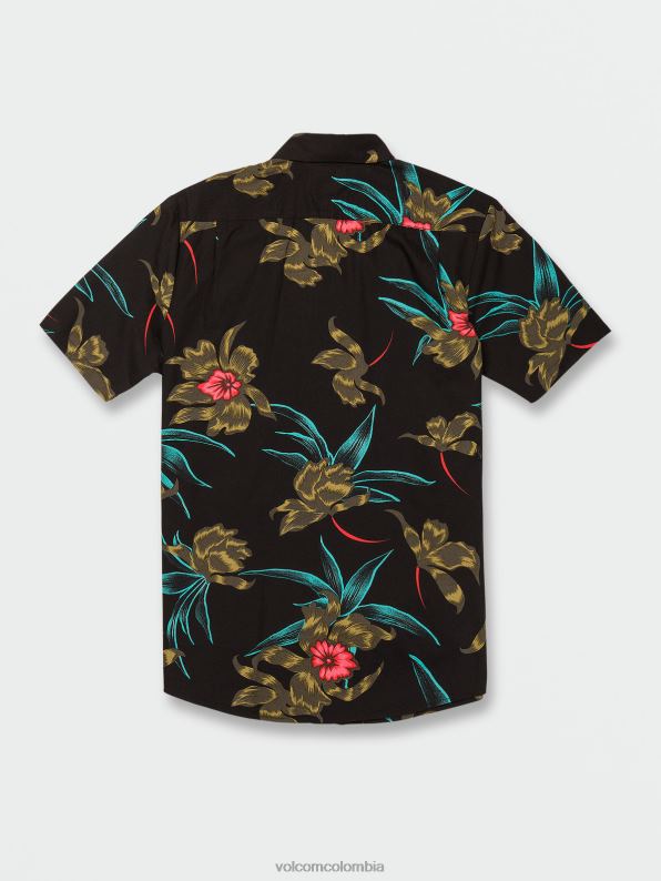 camisa de manga corta de tiempo de la isla combo negro Z44ZX144 ropa hombres - Image 7
