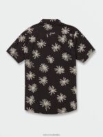 camisa de manga corta lazy dazey negro Z44ZX156 ropa hombres - Image 7