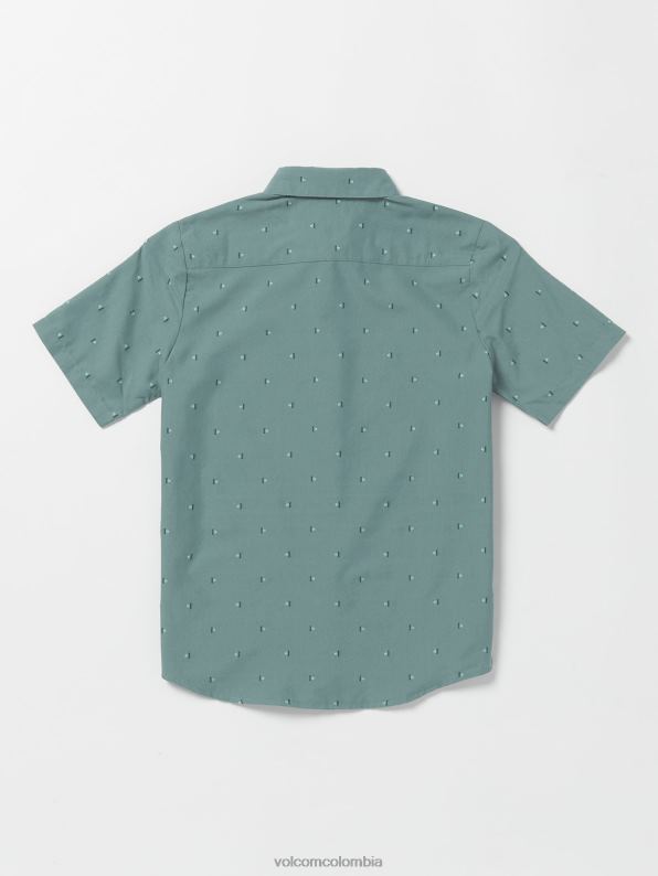 camisa de manga corta mistere servicio azul Z44ZX1164 ropa Niños - Image 3