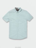 camisa de manga corta oxford de everett cali azul brezo Z44ZX161 ropa hombres