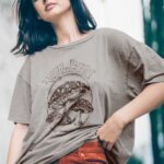 camisa de manga corta turnt n quemado pizarra gris Z44ZX786 ropa mujer