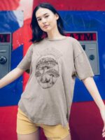 camisa de manga corta turnt n quemado pizarra gris Z44ZX786 ropa mujer - Image 6
