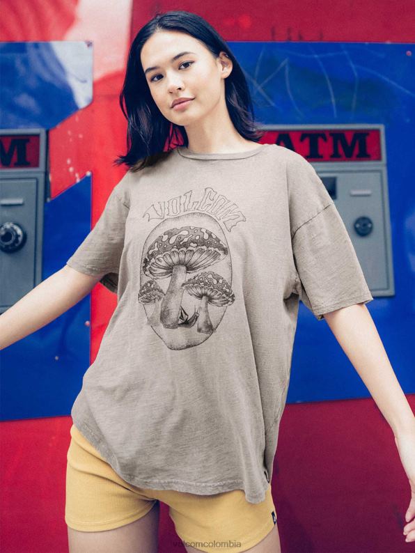 camisa de manga corta turnt n quemado pizarra gris Z44ZX786 ropa mujer - Image 6