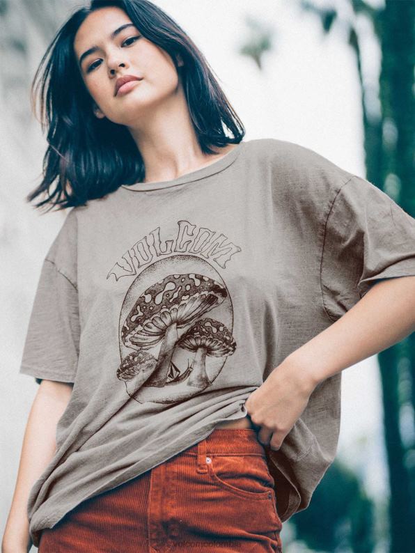 camisa_de_manga_corta_turnt_n_quemado_pizarra_gris_z44zx786_ropa_mujer.jpg camisa de manga corta turnt n quemado pizarra gris Z44ZX786 ropa mujer - Image 1