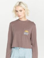 camisa de manga larga con bolsillo pizarra gris Z44ZX802 ropa mujer - Image 5