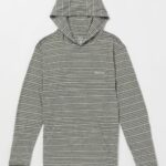 camisa de manga larga con capucha de piedra estática sigilo Z44ZX129 ropa hombres