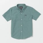 camisa de manga larga con capucha teñida a la piedra servicio azul Z44ZX1163 ropa Niños