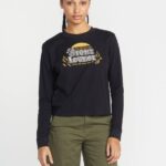 camisa de manga larga de termalidad negro Z44ZX801 ropa mujer