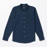 camisa de manga larga oxford de veeco Armada Z44ZX132 ropa hombres