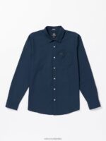 camisa de manga larga oxford de veeco Armada Z44ZX132 ropa hombres