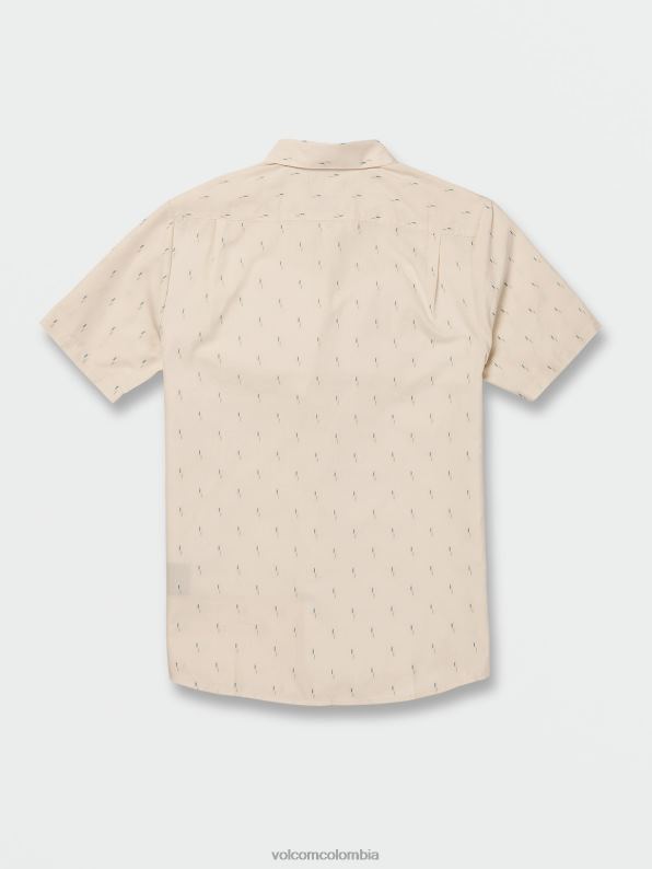 camisa manga corta grafen gorra blanca gris Z44ZX137 ropa hombres - Image 2