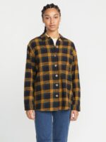 camisa oversize de manga larga negro Z44ZX772 ropa mujer - Image 7