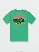 camiseta de manga corta calentador selva verde Z44ZX1128 ropa Niños - Image 8
