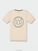camiseta de manga corta con eslabones de piedra brezo blanco roto Z44ZX1138 ropa Niños