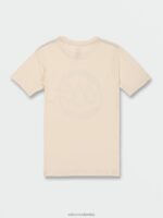 camiseta de manga corta con eslabones de piedra brezo blanco roto Z44ZX1138 ropa Niños - Image 3