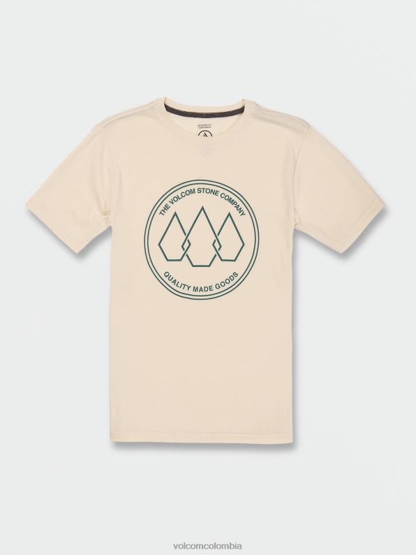 camiseta de manga corta con eslabones de piedra brezo blanco roto Z44ZX1138 ropa Niños - Image 1